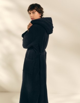 Unisex Organic Cotton Hydrocotton Hooded Robe