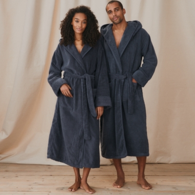 Unisex Organic Cotton Hydrocotton Hooded Robe