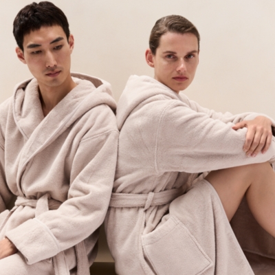 Unisex Organic Cotton Hydrocotton Hooded Robe