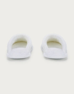 Unisex Organic Cotton Waffle Slippers