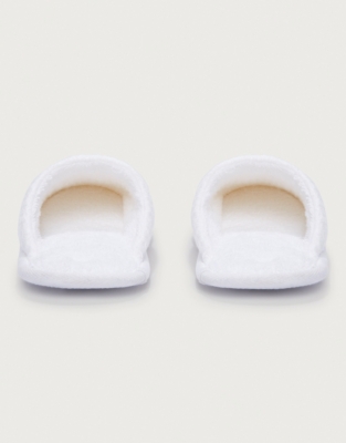 Unisex Organic Cotton Waffle Slippers