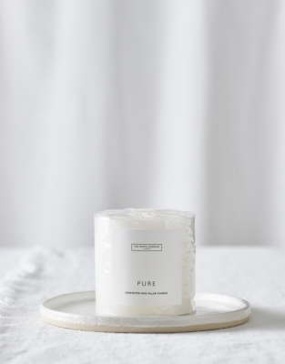 Unscented Pillar Candle – Mini