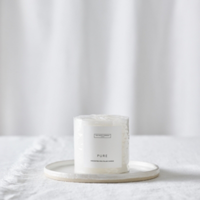 Unscented Pillar Candle – Mini