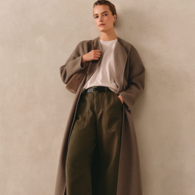 Utility Barrel Leg Trousers