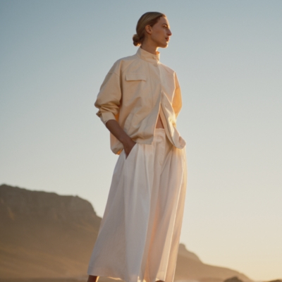 Utility Cotton Blend Jacket