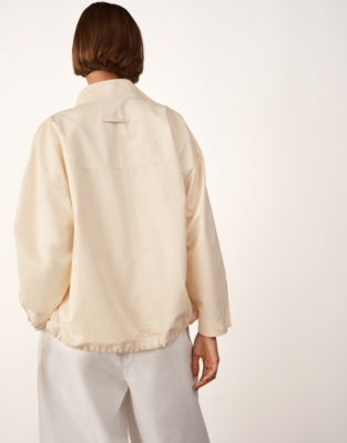 Utility Cotton Blend Jacket
