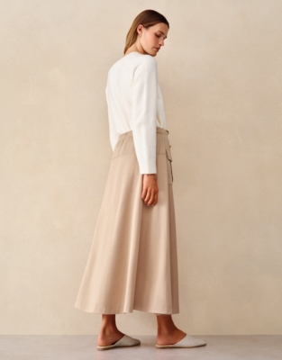 Utility Midi Skirt
