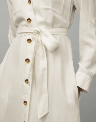 Utility Pocket Shirt Dress | Clothing Sale | The White Company UK