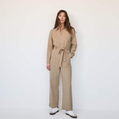 Utility Zip Front Jumpsuit