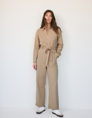 Utility Zip Front Jumpsuit