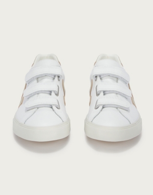 veja metallic trainers