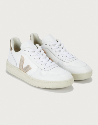 veja gold sneakers