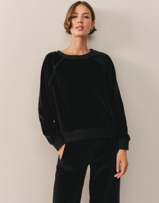 Velour Sweatshirt