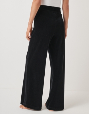 Velour Wide Leg Pants