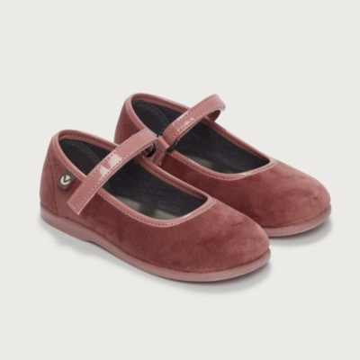 Velvet Ballet Pumps