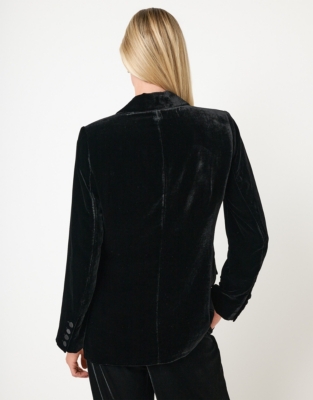 Velvet Dinner Jacket with Silk