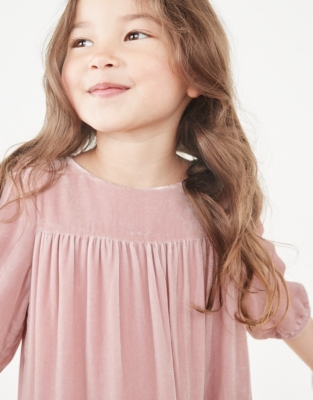 Velvet Dress (1-6yrs) | Girls' Clothing | The White Company US