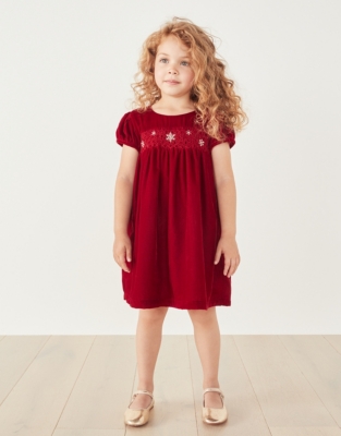 White company clearance velvet dress