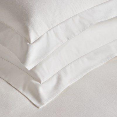 Velvet Touch Brushed Cotton Oxford Pillowcase Hemstitch  – Single