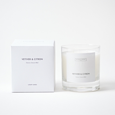 Vetiver & Citron Luxury 2 Wick Candle