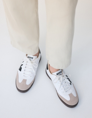 Victoria Berlin Ciclista Lace Up Sneakers - White/Black