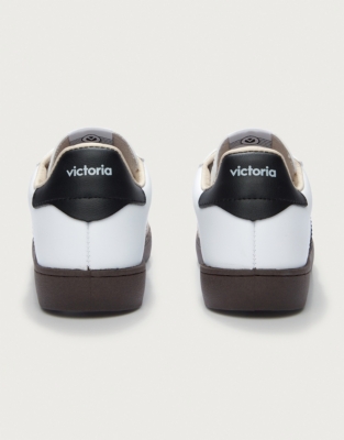 Victoria Berlin Ciclista Lace Up Sneakers - White/Black