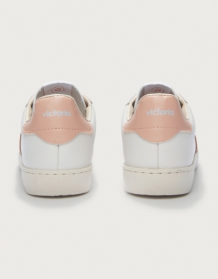 Victoria Berlin Ciclista Lace Up Sneakers - White/Pink