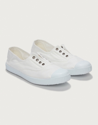 Victoria Dora Plimsolls | Shoes, Sandals & Trainers | The White Company UK