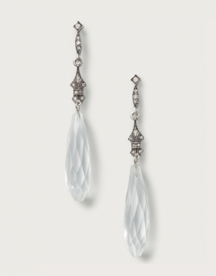 Pendant drop earrings clearance