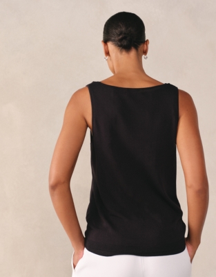 Viscose Double Layer Knitted Vest
