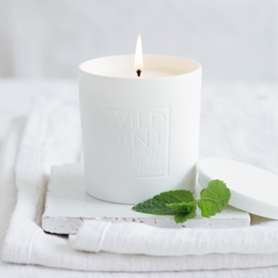 Wild Mint Signature Candle | The White Company UK