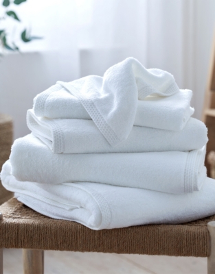 Waffle Edge Spa Towels