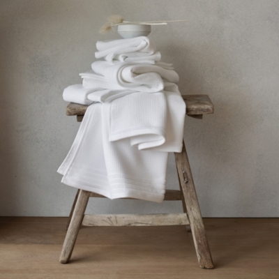 Waffle Terry Towels | Towels & Bath Sheets | The White Company US