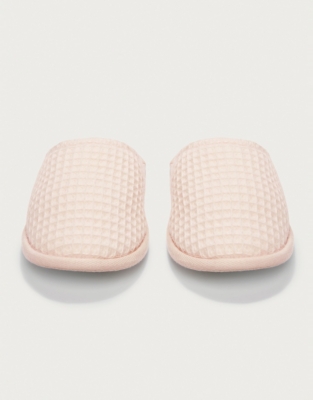 Waffle Towelling Slippers