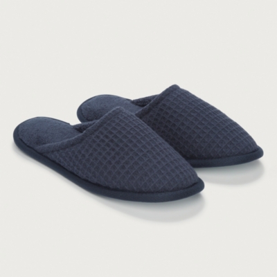 Waffle Towelling Slippers