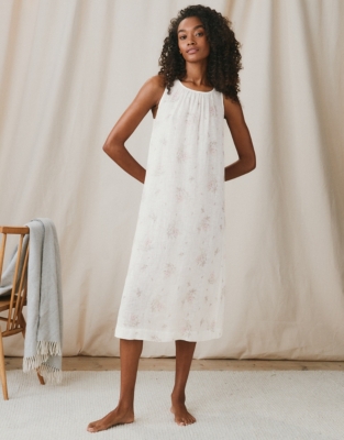 Linen Nightdress,linen Sleep Dress,linen Nightgown,linen Nighty