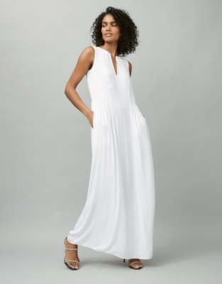 White company maxi on sale dress