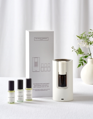 Waterless Electronic Diffuser & The Edit Collection Fragrance Oil Set