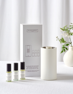 Waterless Electronic Diffuser & The Edit Collection Fragrance Oil Set