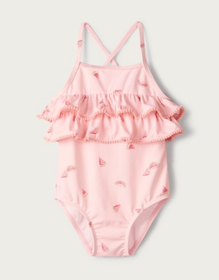 Watermelon Swimsuit | Baby Girls' | The White Company UK