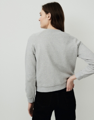 weekend slogan sweatshirt
