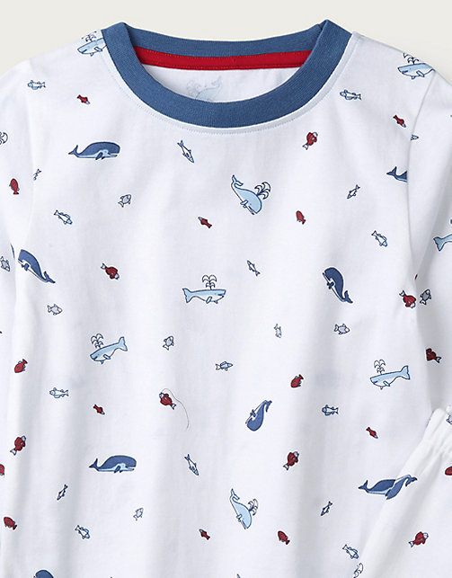 Whale Pyjamas (1-12yrs) | Baby & Children's Sale | The White Company UK
