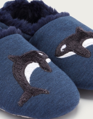 Killer hot sale whale slippers