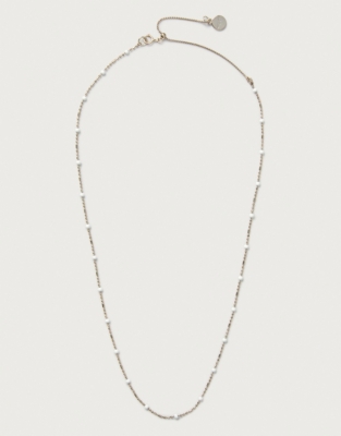 White company deals necklace