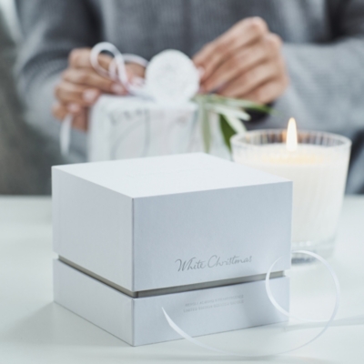 White Christmas Candle Candles & Fragrance Sale The White Company UK