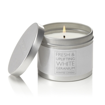 White Geranium Candle Candles & Fragrance Sale The White Company UK
