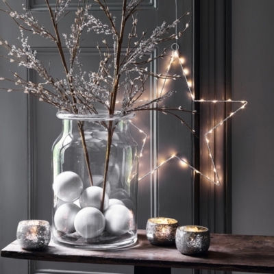 White Glass Bauble Home & Bath The White Company US