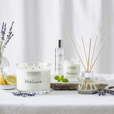 White Lavender Large Candle | Candles | The White Company US