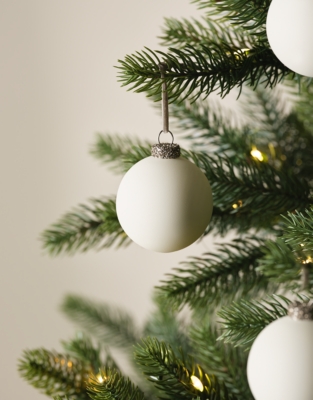 White Matte Bauble