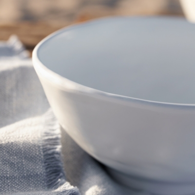 White Melamine Bowl